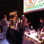 Inside StageCraft Beer Festival at South Street Arts Centre in Reading.